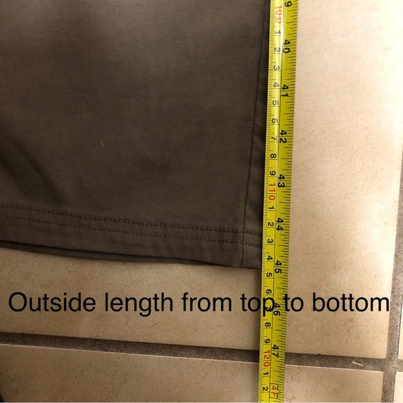 PrAna Pants Men’s Size 36x32 RN#124977 Gray Straight Leg Outdoor Hiking - Picture 9 of 12